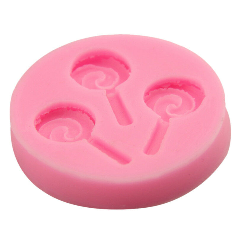 Halloween Lolli Silicone Mold Chocolate Fondant Moulds Baking DI.l8