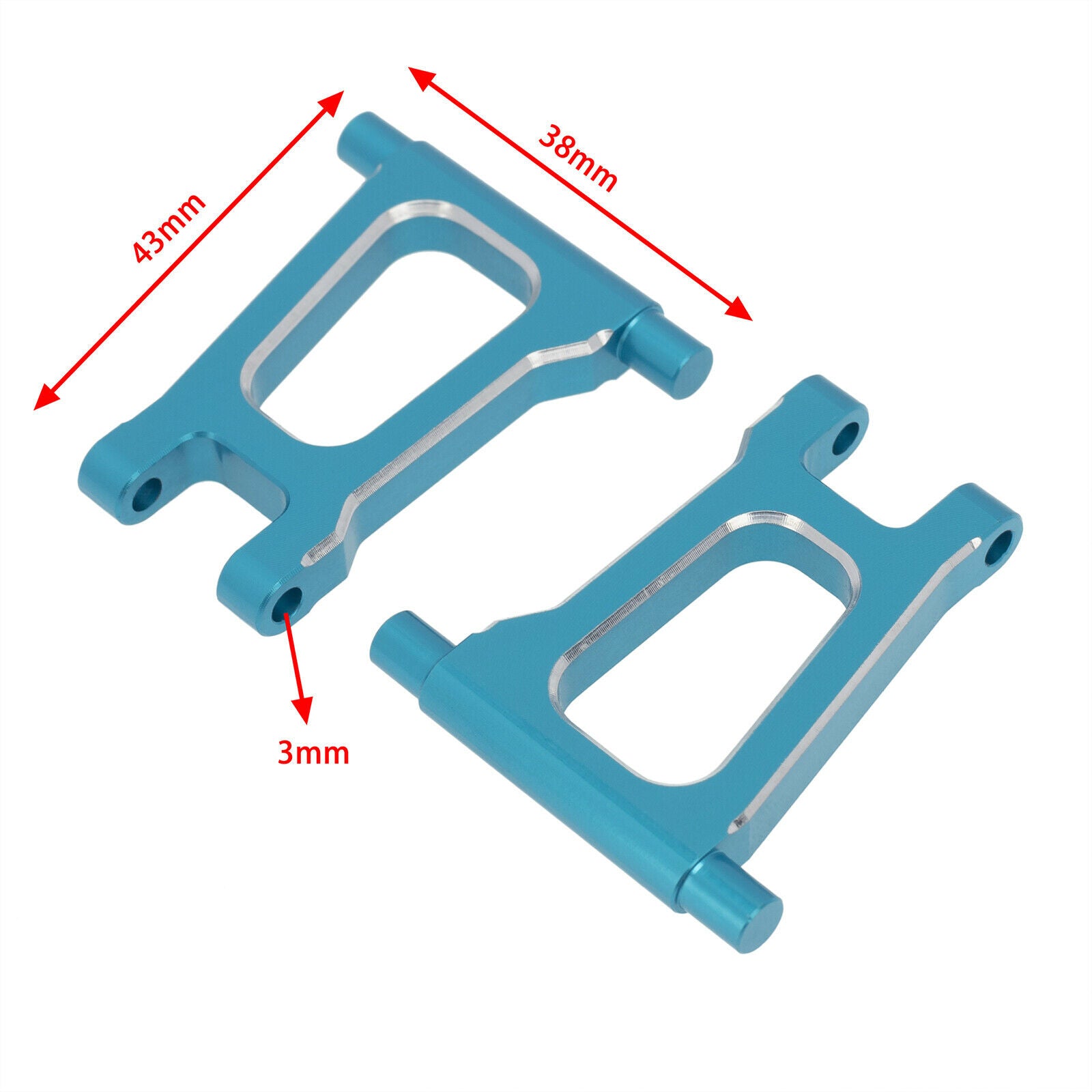 RC Front/Rear Arm for Tamiya TT01 RC Flat Sports Car Vehicle DIY Replacement