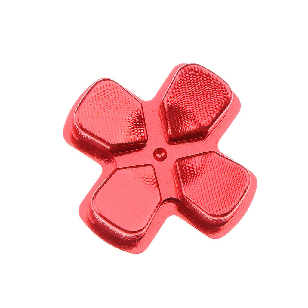 Replacement Parts Full Housing D Pad, Thumbstick & Buttons for Sony PS4 Kit-Red