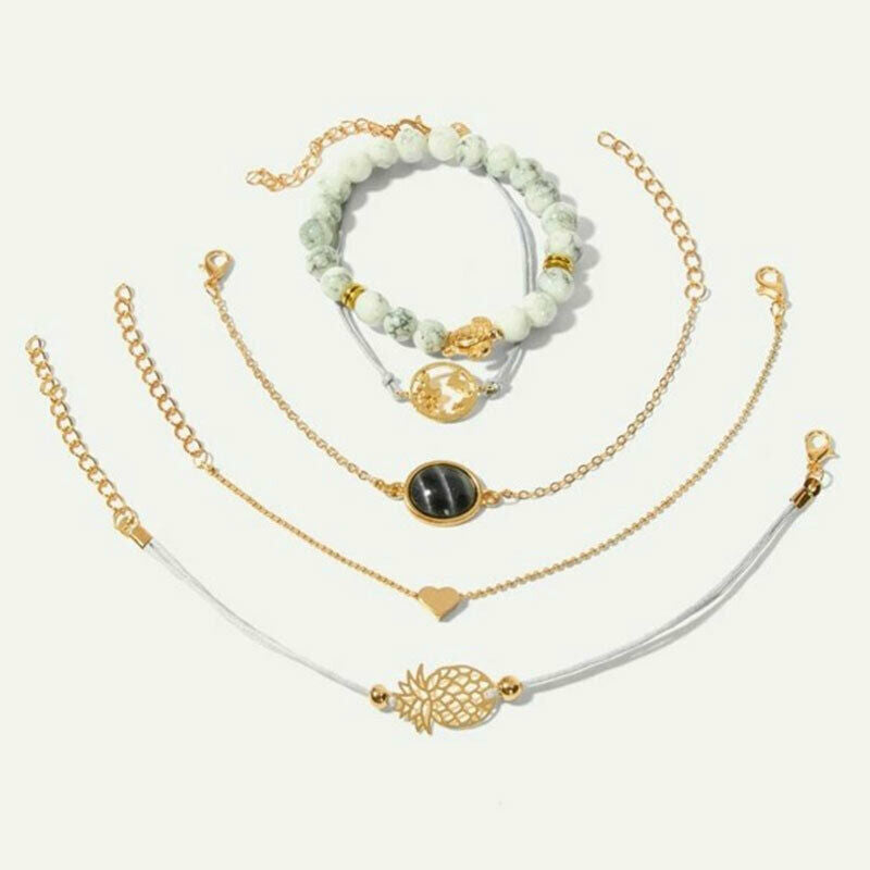 Shop-Story - Nicki Bracelet: Pack Of 5 Bracelets Style Tropical