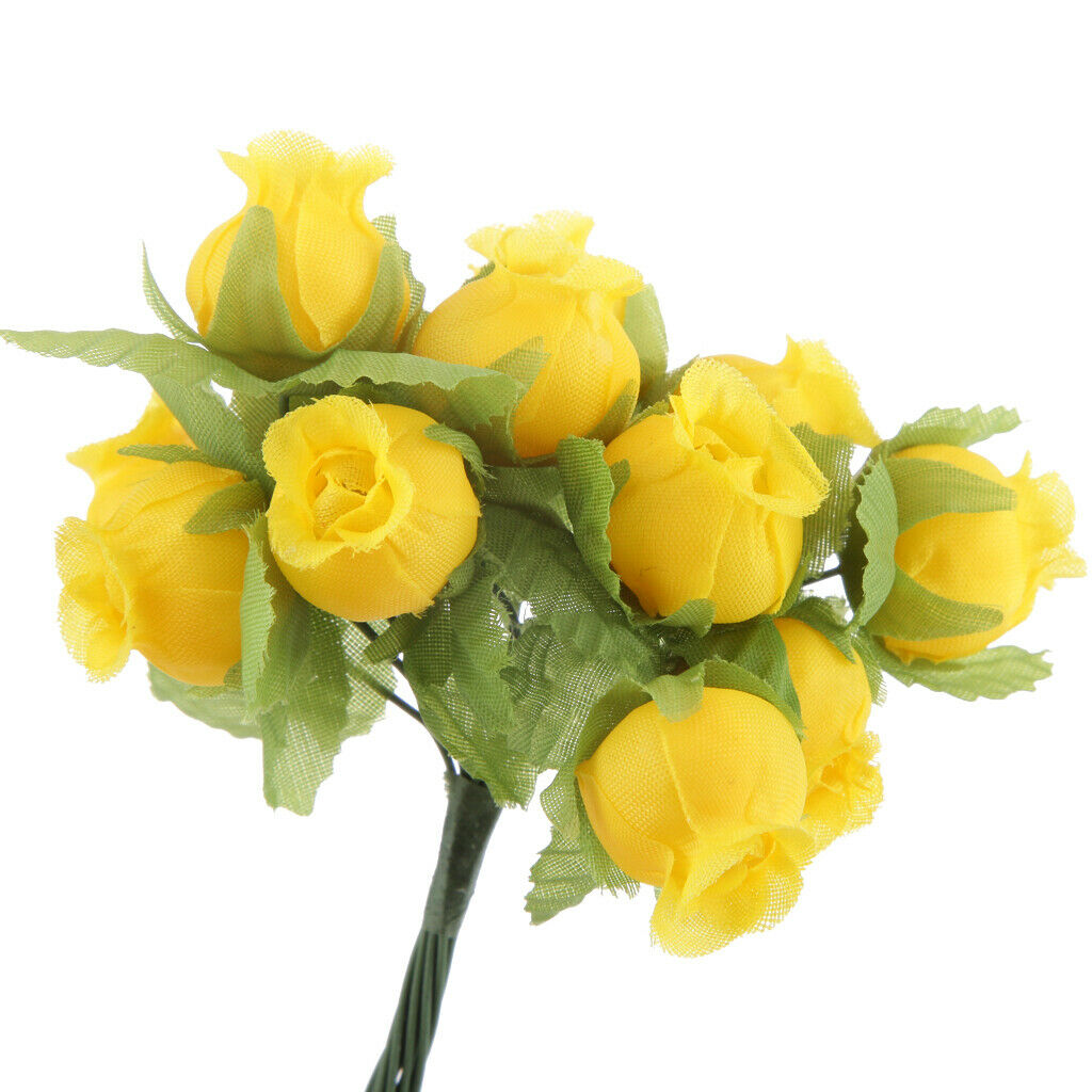 144pcs Artificial Flower Rose Heads