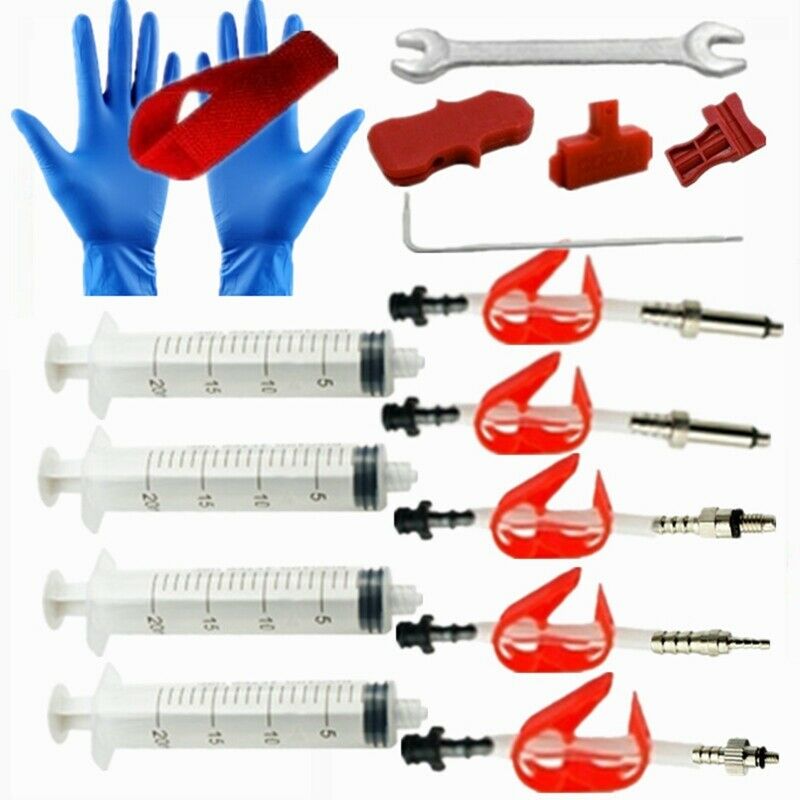 Bike Disc Brake Bleed Bicycle Hydraulic Disc Brake Kit Oil Bleed Kit for BikT4D3