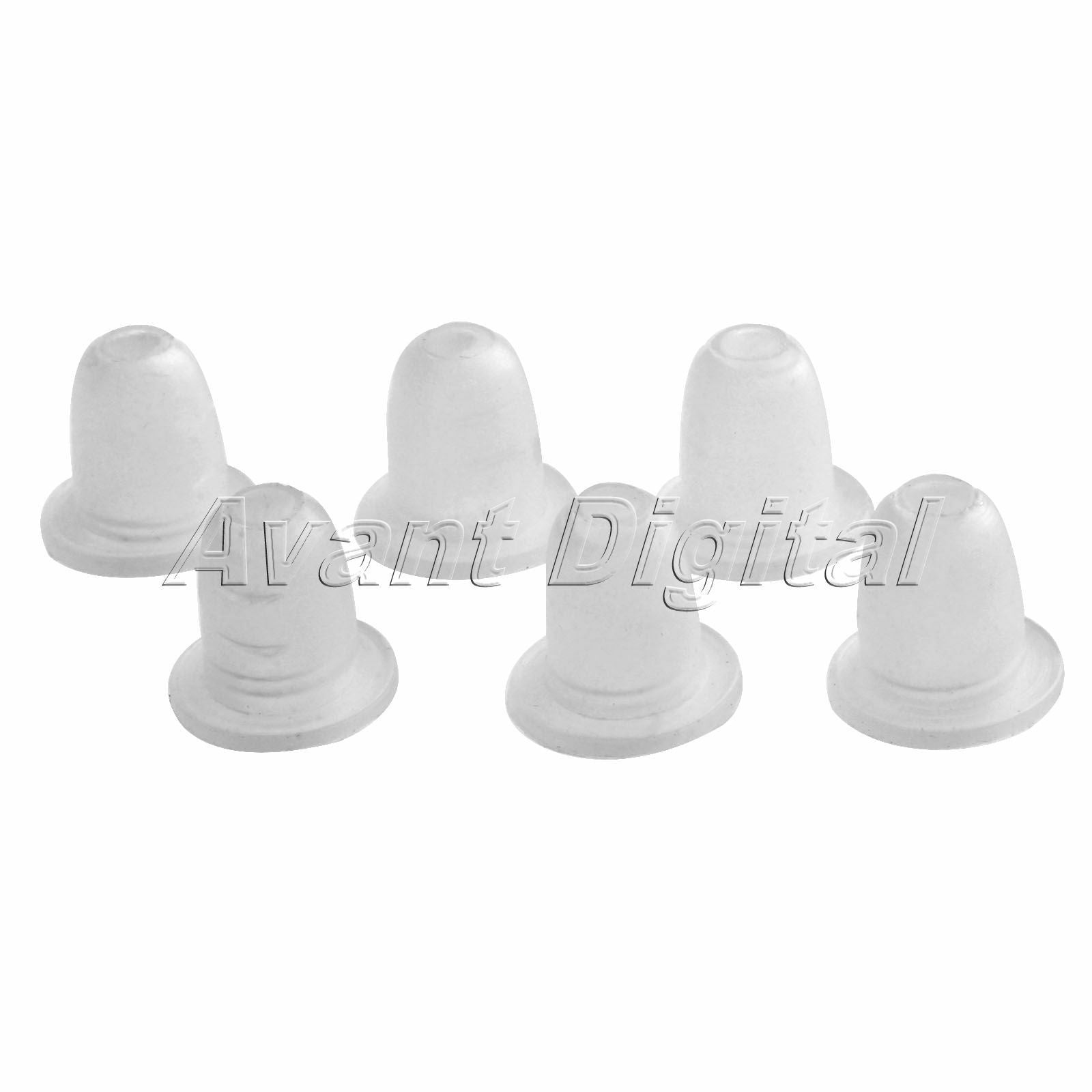 50X Soft Silicone Ink Cups Caps Tattoo Needles Eyebrow Lip Permanent Makeup Tool
