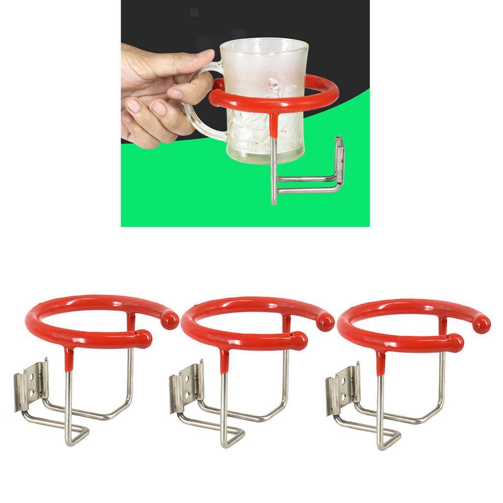 3pcs Boat Ring Cup Holder Seat Marine Water Drink Beverage Bottle Stand Holder
