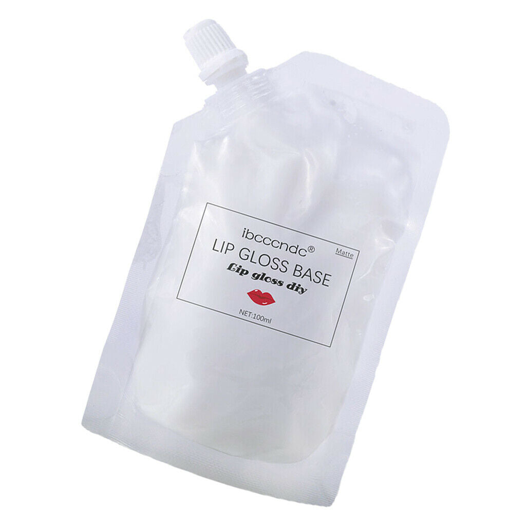 2Bags Clear Handmade Makeup Lip Gloss Base Moisturizing Lotion DIY Gel Oil