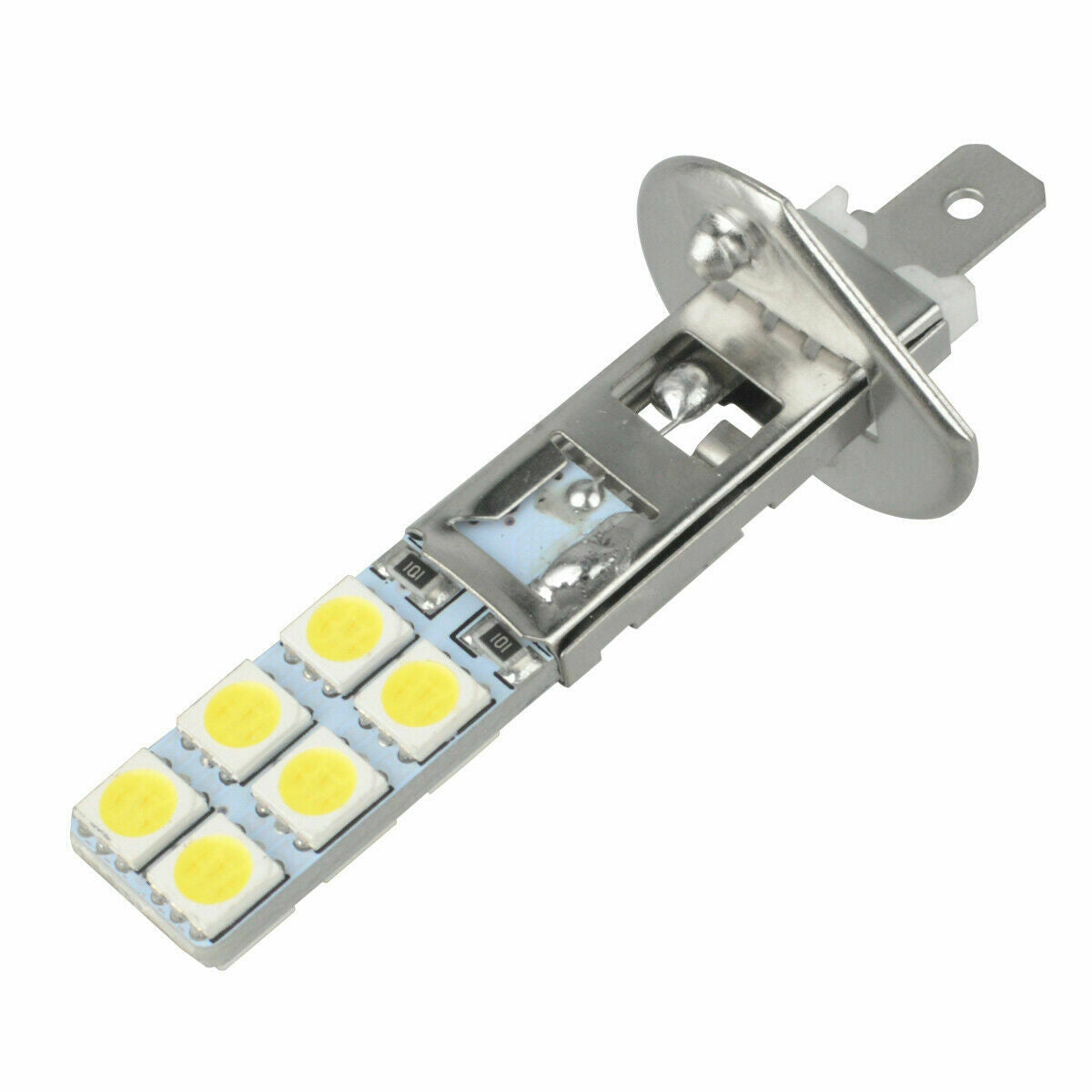 4pcs H1 6000K Super White SMD LED Headlight Bulbs Kit Driving Light Lamp US