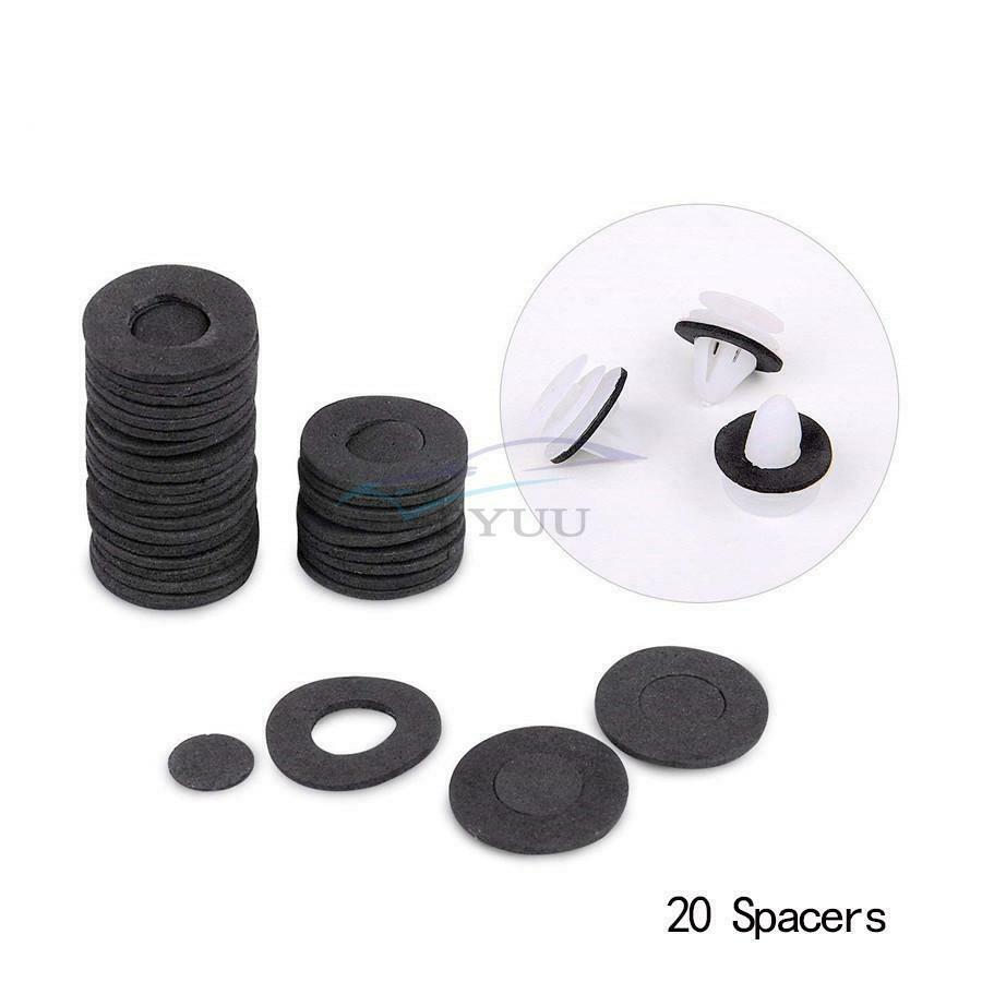 30PCS Removal Tool + 146PCS Plastic Fender Bumper Push Pin Clamp Rivet Fastener