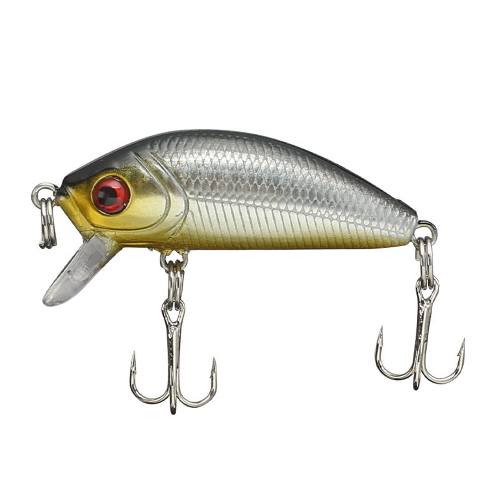 8x Fishing Lures Surface Tackle Topwater Lure Poppers Swimbait for Bass Pikes