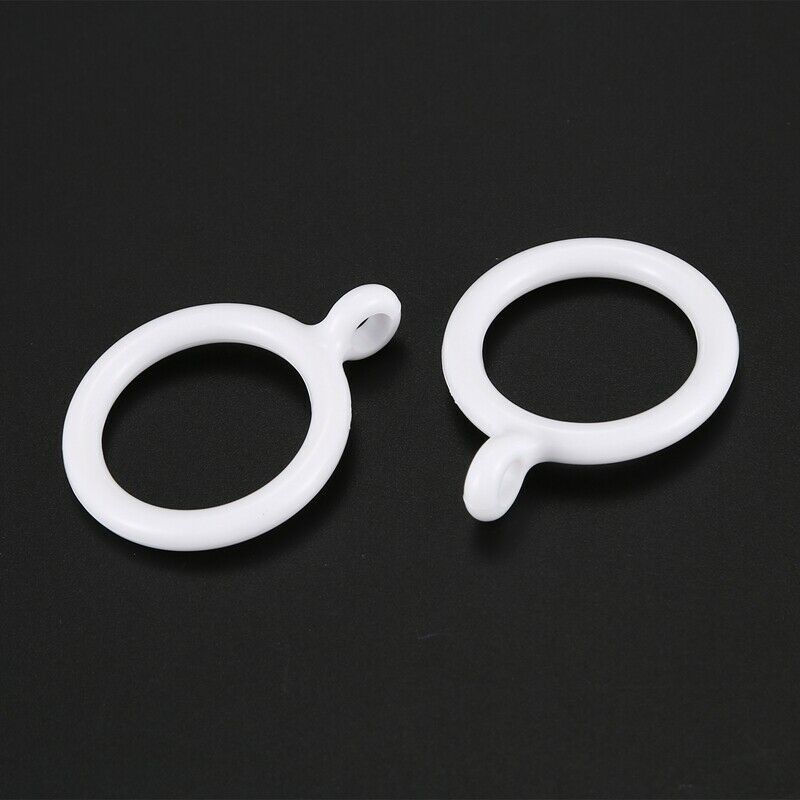 20X White 25Mm Inner Plastic Curtain s W8V8V8