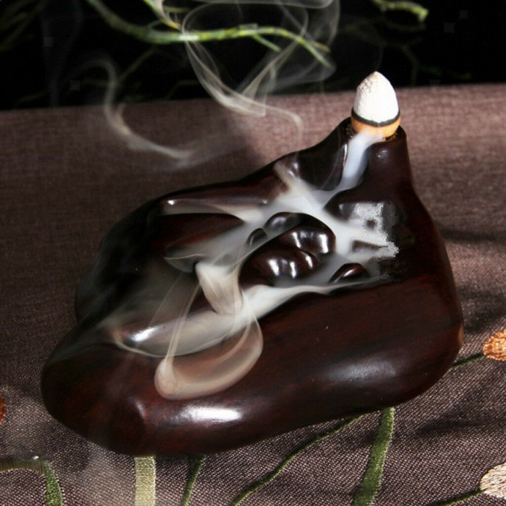 Tower Incense Smoke Bullet Incense Cones Backflow Aromatherapy_Osmanthus