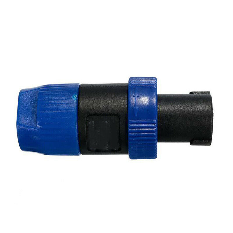 10PCS NL4FC 4 Pin Pole Plug Male Loud Speaker Audio Cable Connector Compatible