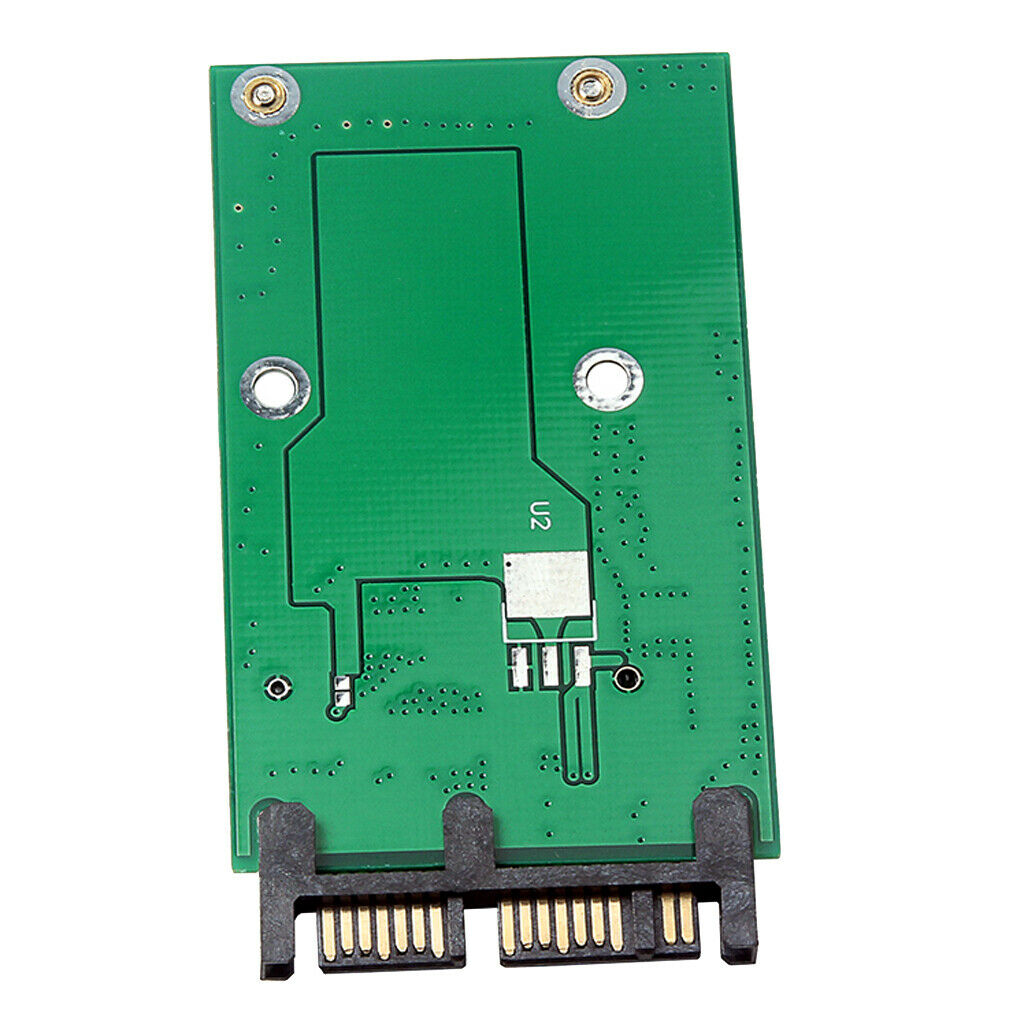 2 Pieces Premium MSATA To 7+9 1.8" Micro SATA Converter Adapter For Notebook