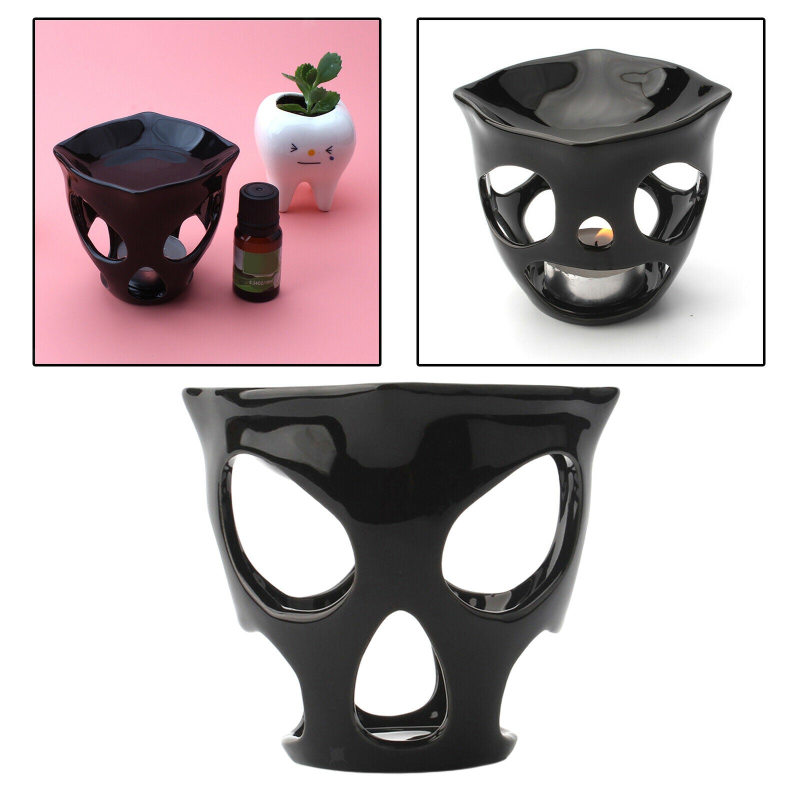 Novelty Essential Oil Diffuser Stove Wax Tarts Warmer Decoration Melter