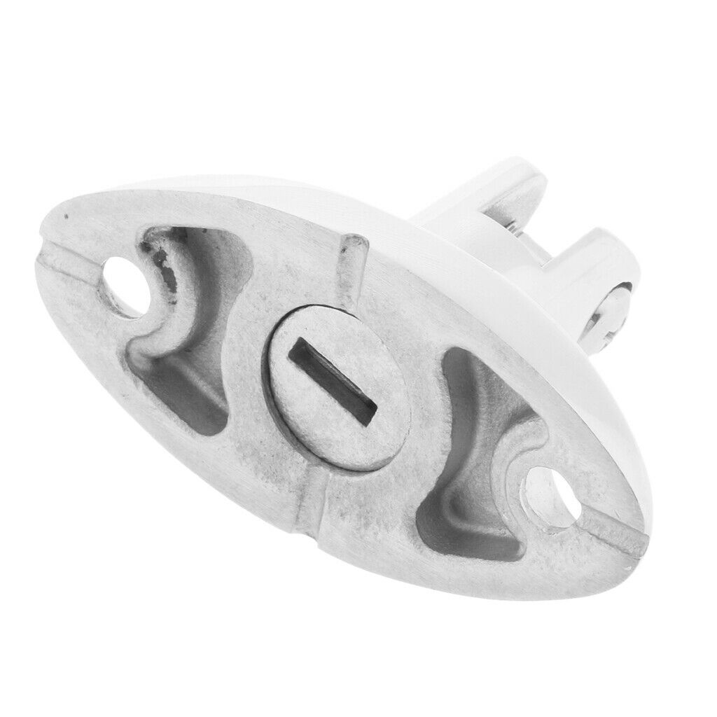 360 Deg. Rotatable Stainless Steel Quick Release Boat Top Bimini Deck Hinge
