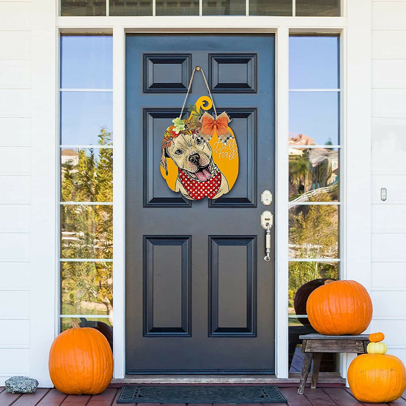 Unfinished Wood Pumpkin Cutout Shapes for Party Halloween Wall Art Supplies