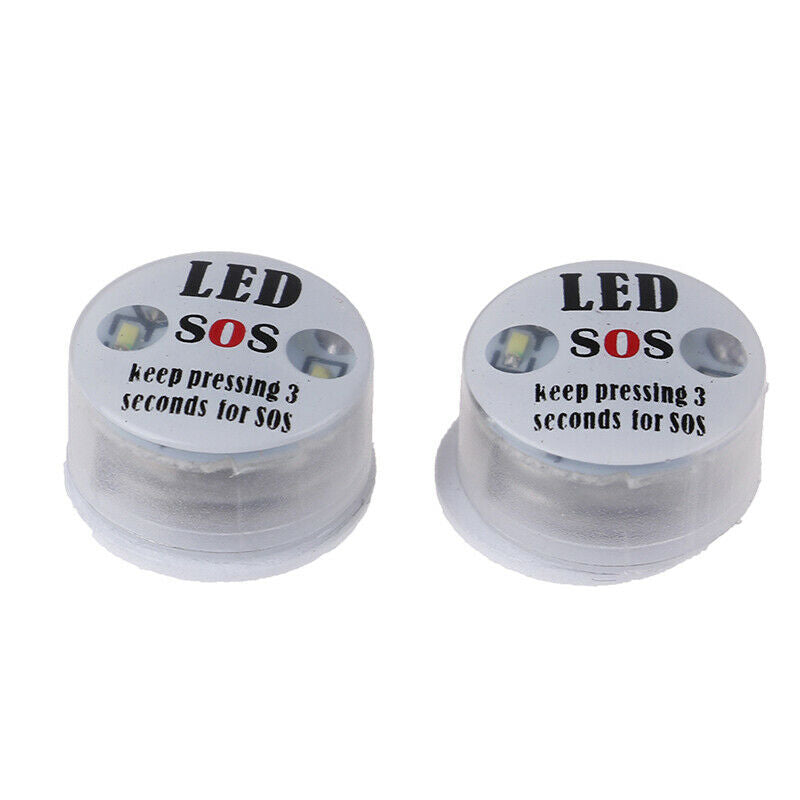 2pcs SOS Signal Light Distress First Aid Portable for Survive Outdoor SportsUS