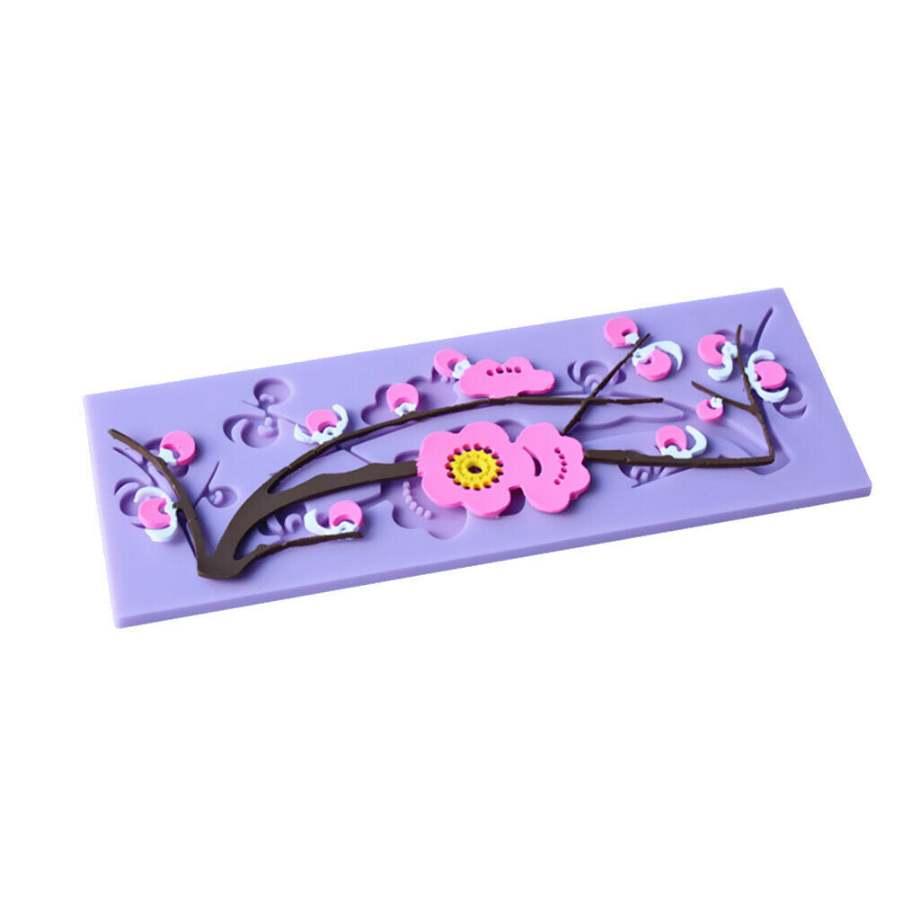 Silicone Mould Fondant Cake Decorating Chocolate Sugarcraft Baking Flower