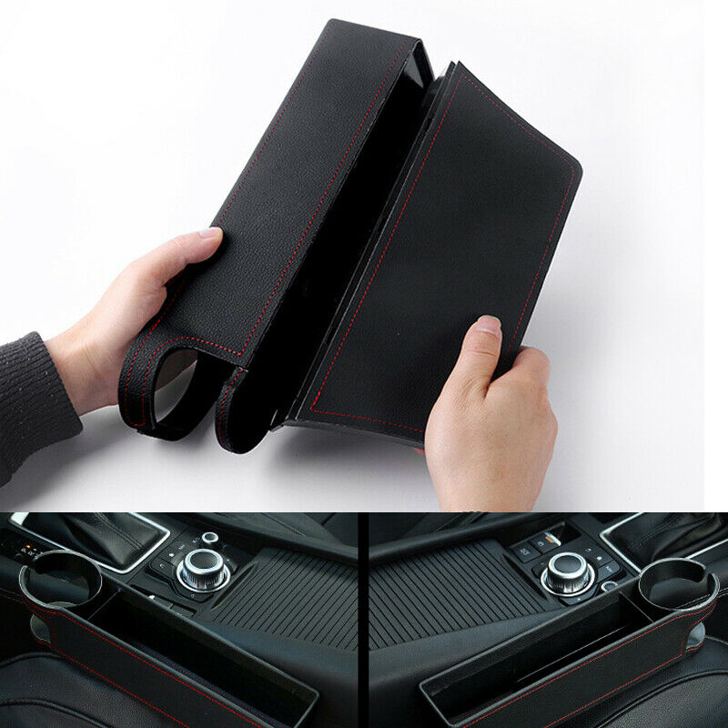 Car Cup Drinks Holder Portable Seat Cup Cell Phone Storage Pocket Box Organizer