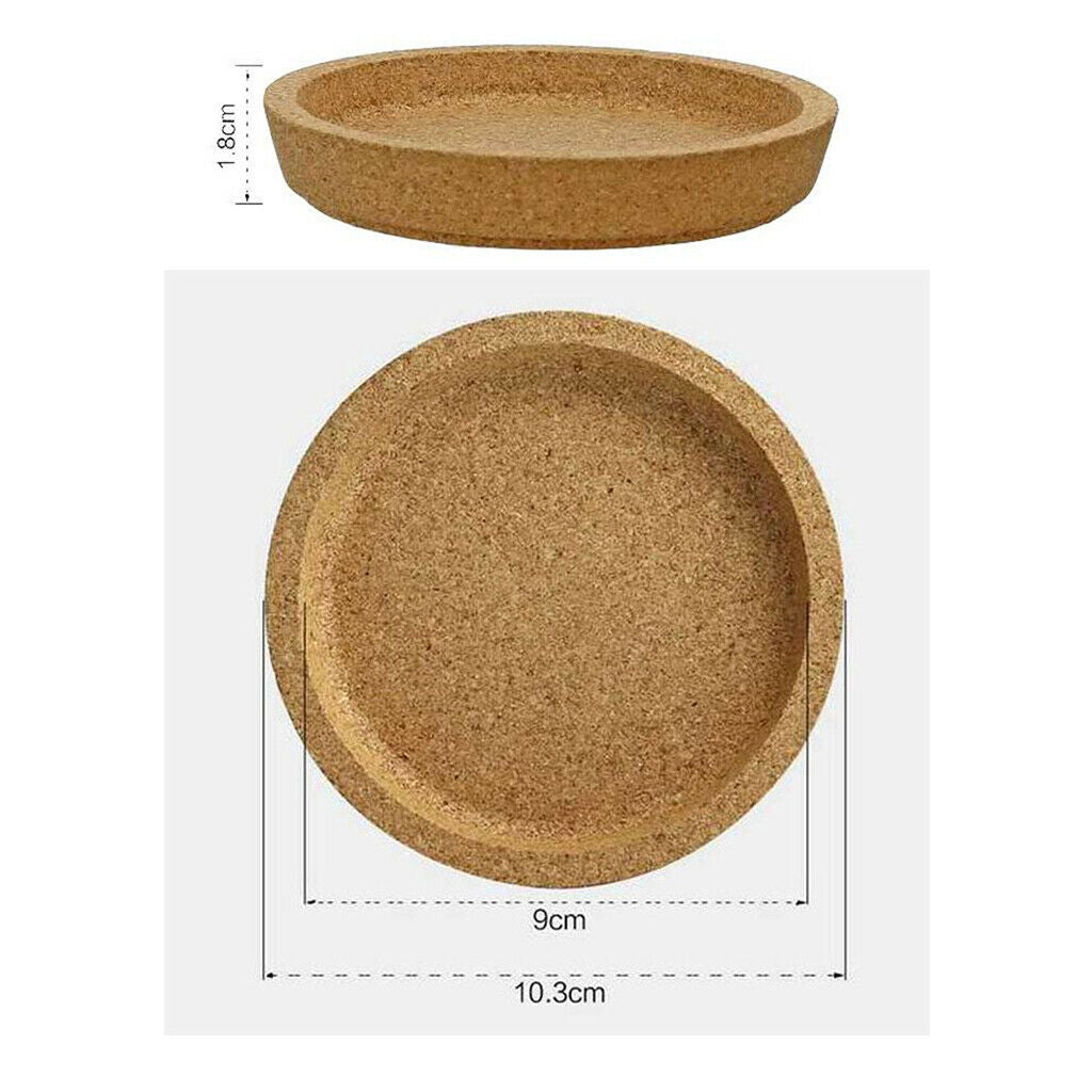 Cork Coasters Natural Cork Heat Resistant Absorbent Tea