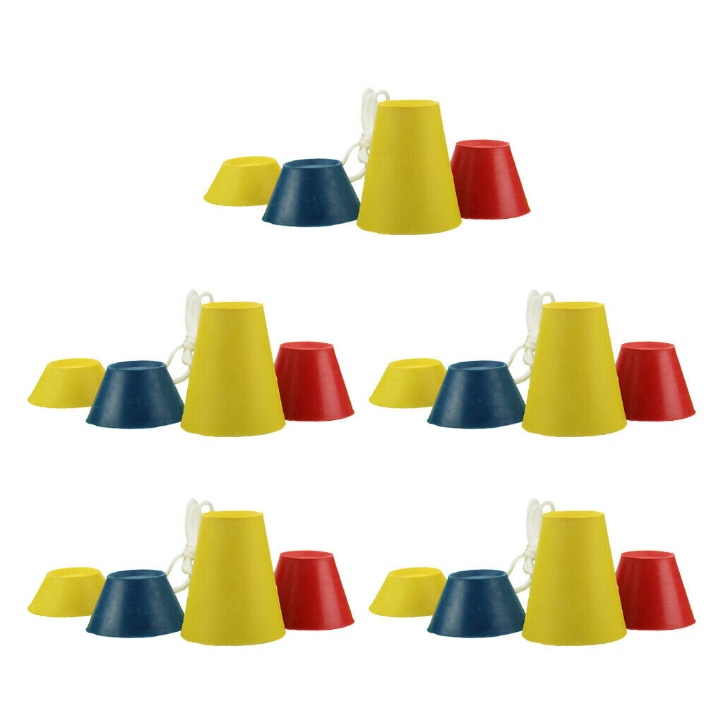 5sets Rubber Winter Golf Tees Stringed Pyramid Course Practicing Accessories