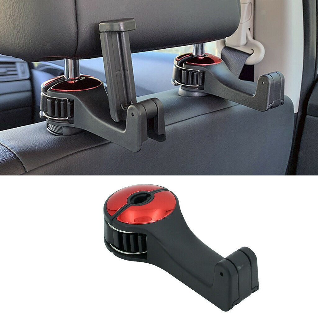 Multifunction Car Seat Back Hook with Phone Holder Hanger for Bag Purse