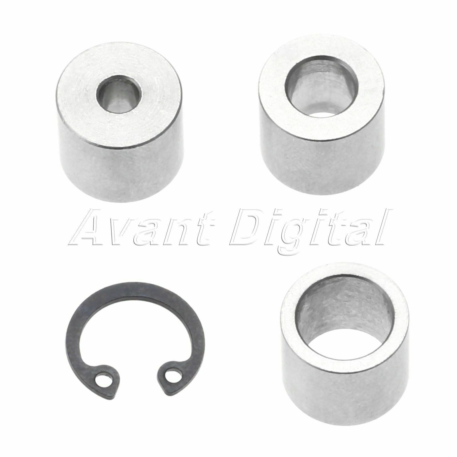 6Pcs O2 Oxygen Sensor Spacer Adapter Isolator CEL Fix Bung Adjustable Inserts