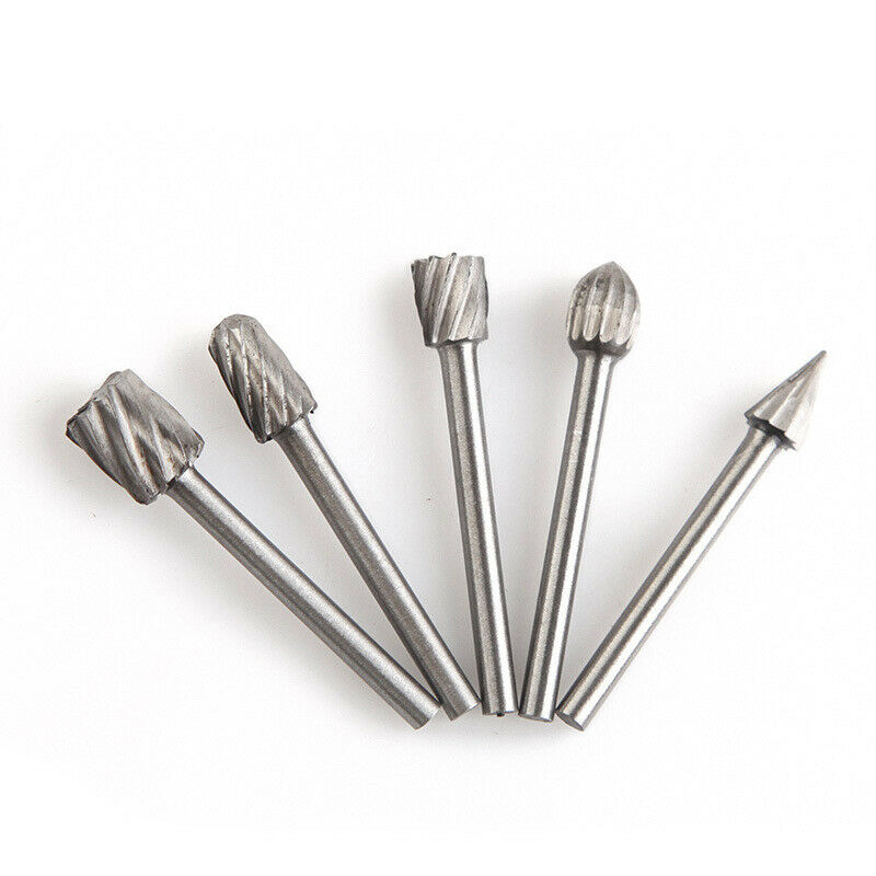20pcs Carbide Burr Set Rotary Drill Bits Die Grinder Carving Engraving Tool Part
