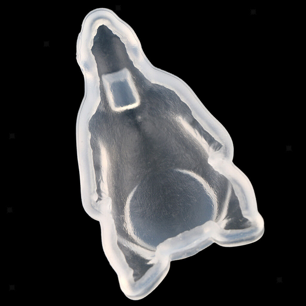 Polar Bear Silicone Mold Jewelry Making Mould for DIY Crystal Home Ornament