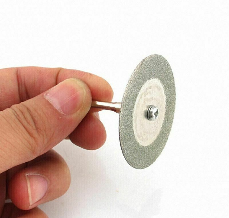 5Pcs 20-50mm Diamond Cutting Wheel Rotary Tools With arbor Set