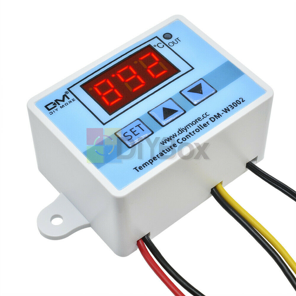 AC 110-220V Digital LED Temperature Controller Microcomputer Thermostat XH-W3002