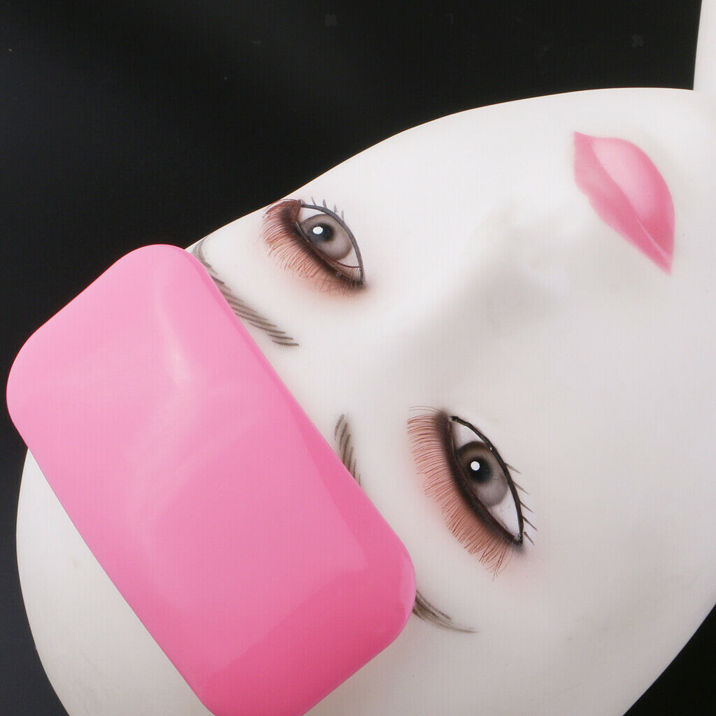 Silicone Forehead False Lashes Pallet Eyelash Extension Stand Holder Pads