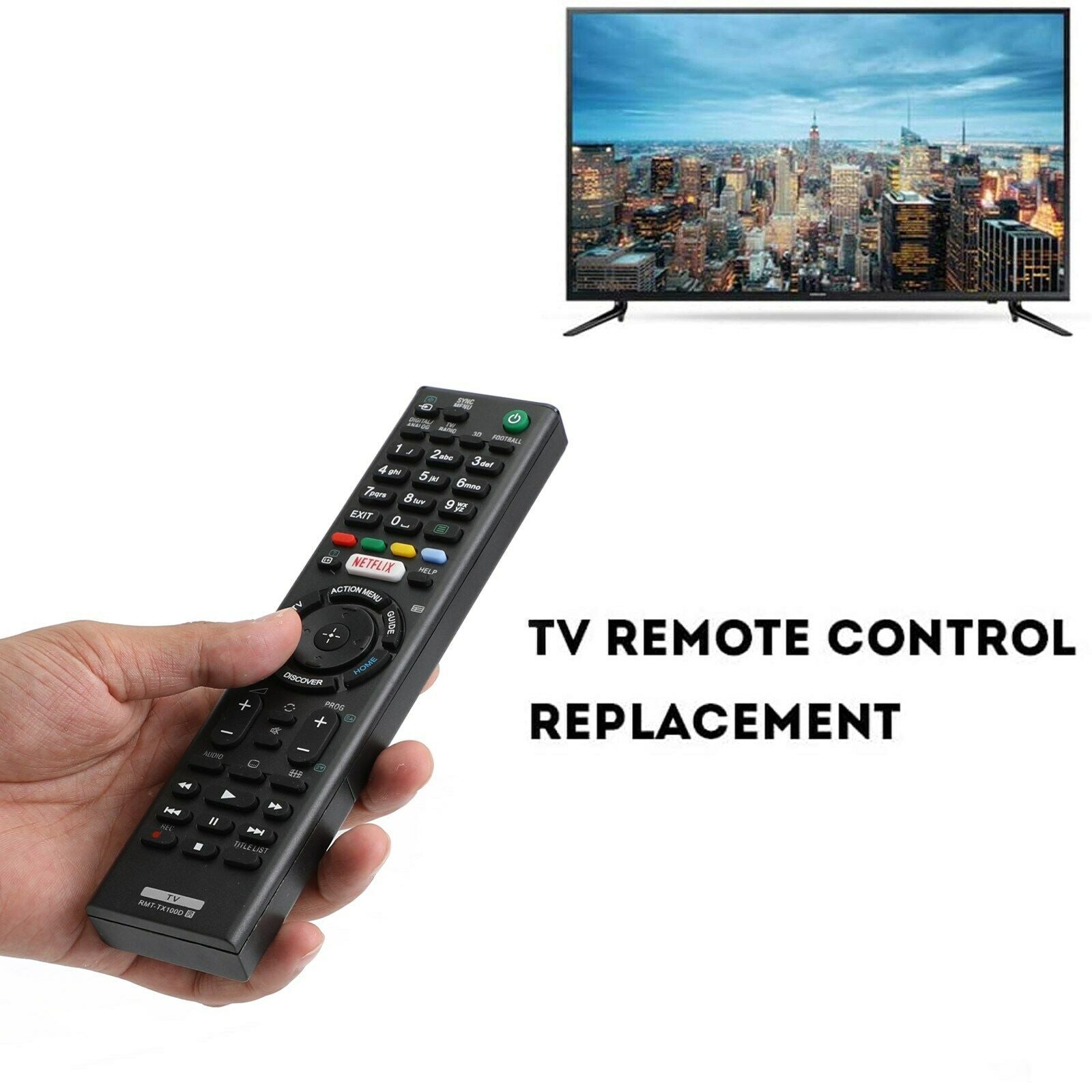 Replacement RMT-TX100D TV Remote for RMT-TX102U RMT-TX200U RMT-TX300U TX200E CN