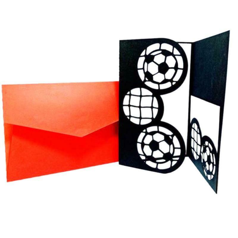Football Birthday Wedding Card Carbon Steel Cutting Dies DIY Scrapbooking Photo