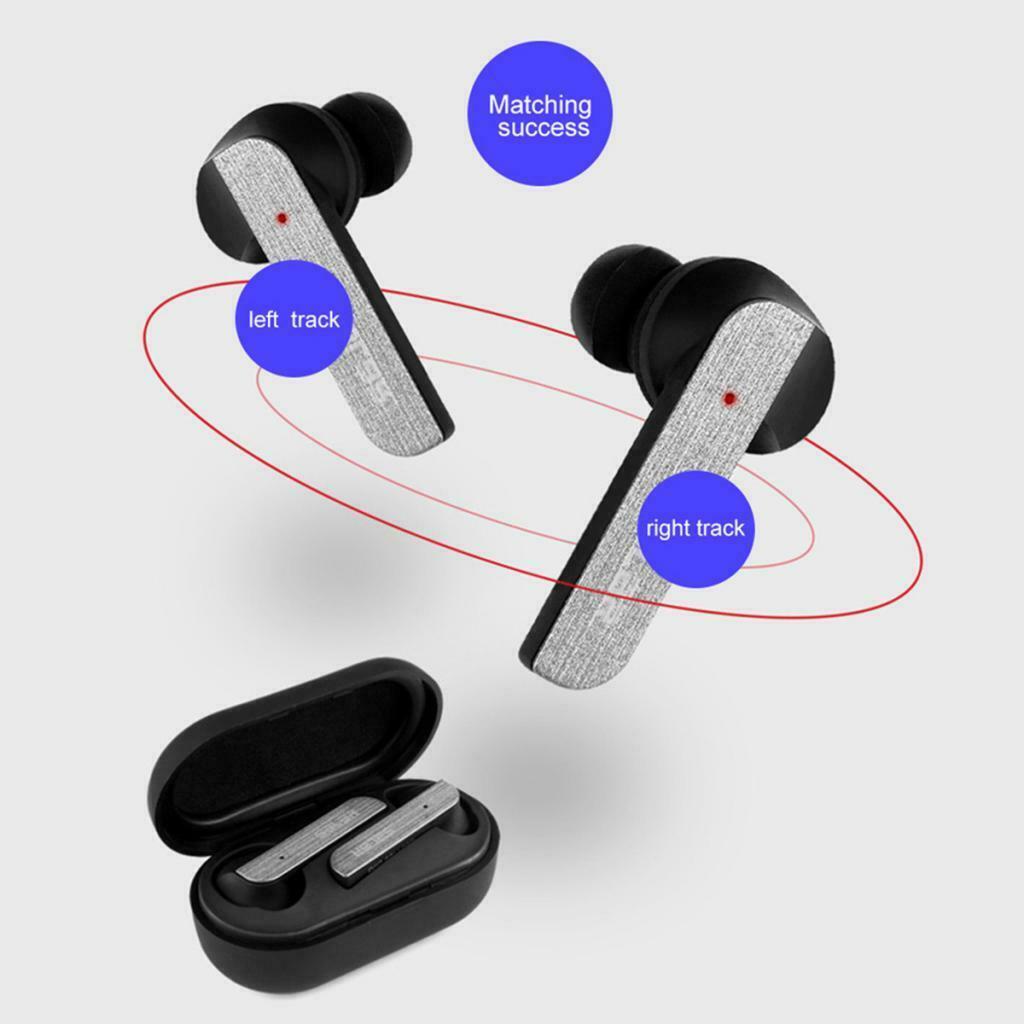 SQ-W2 TWS Wireless Headphones Bluetooth 5.0 Headset  Black