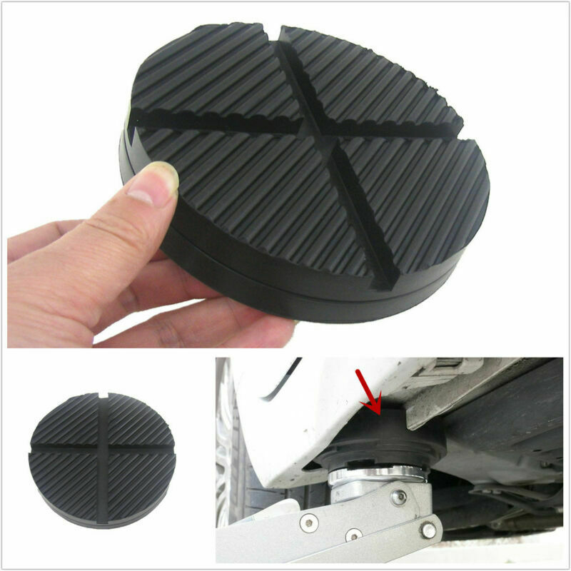 Cross Slotted Frame Rail Floor Jack Disk Pad Adapter for Pinch Weld Side JACKPAD