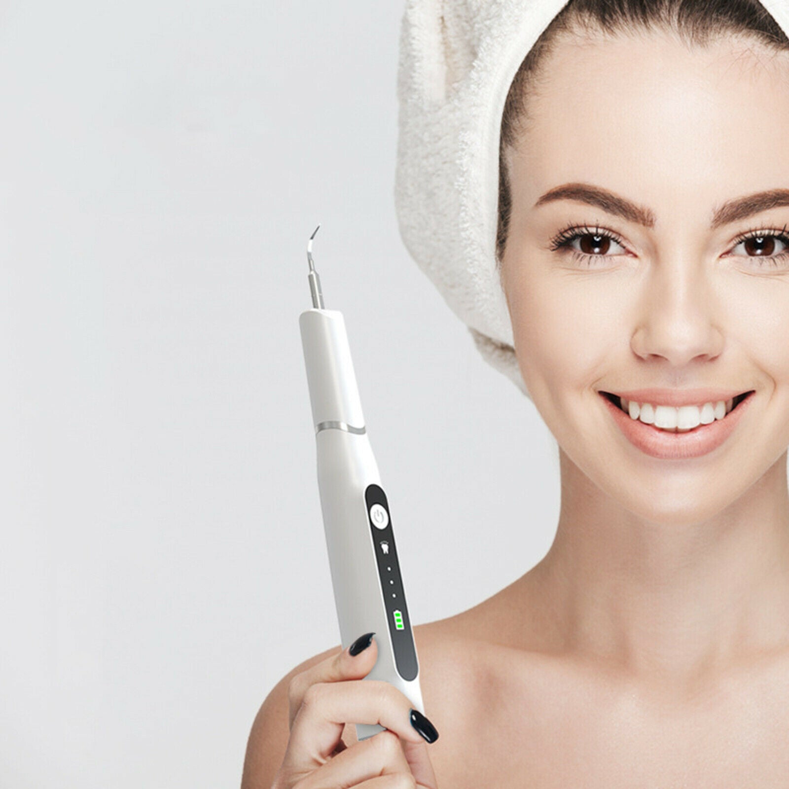 Tartar Remover Ultrasonic Whitening Teeth Cleaner Tool Kit High Efficiency