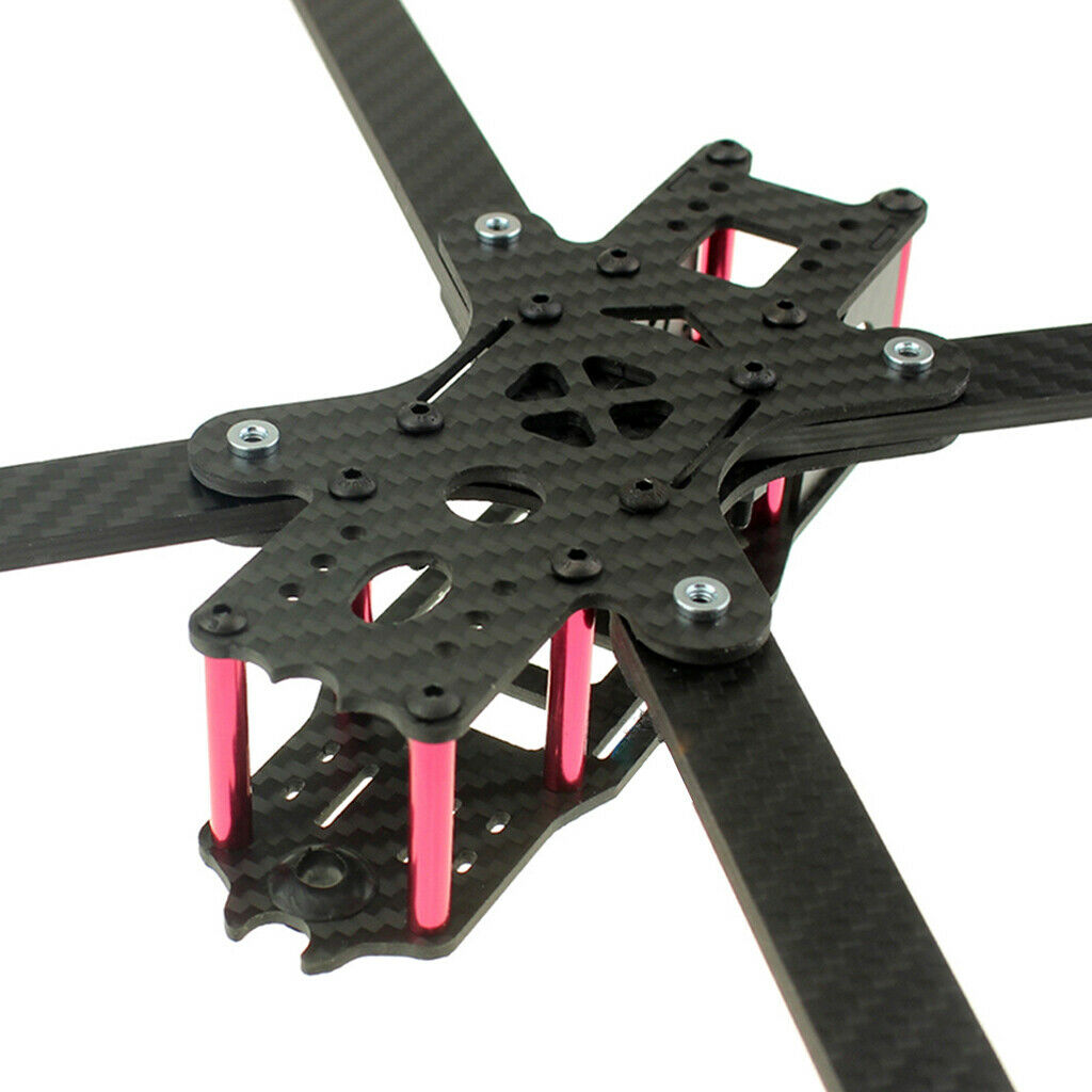 Alloy 360mm Carbon Fiber Body Frame Rack for 8-9inch RC FPV Racing Drone Kit