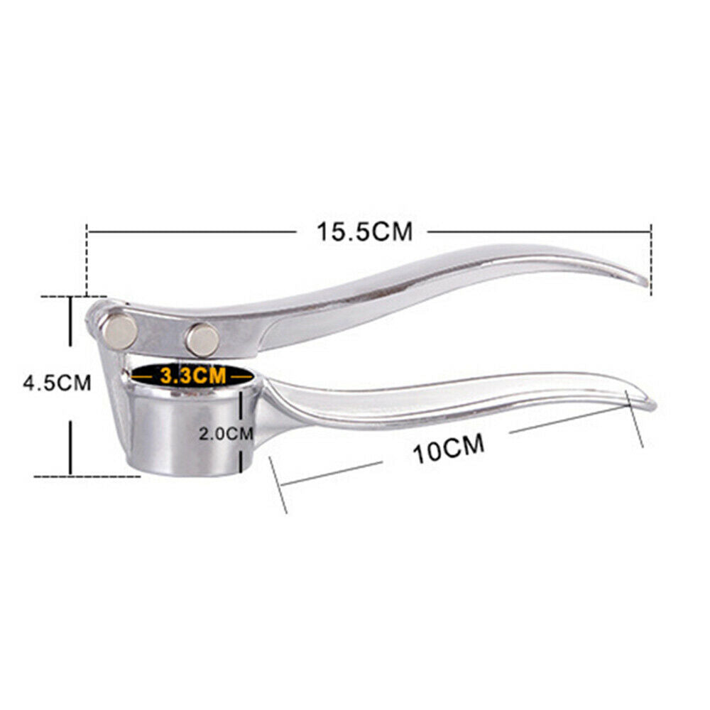 Multi-purpose 4 in 1 Kitchen Gadget Garlic Press Crusher Squeezer Nutcracker LIN