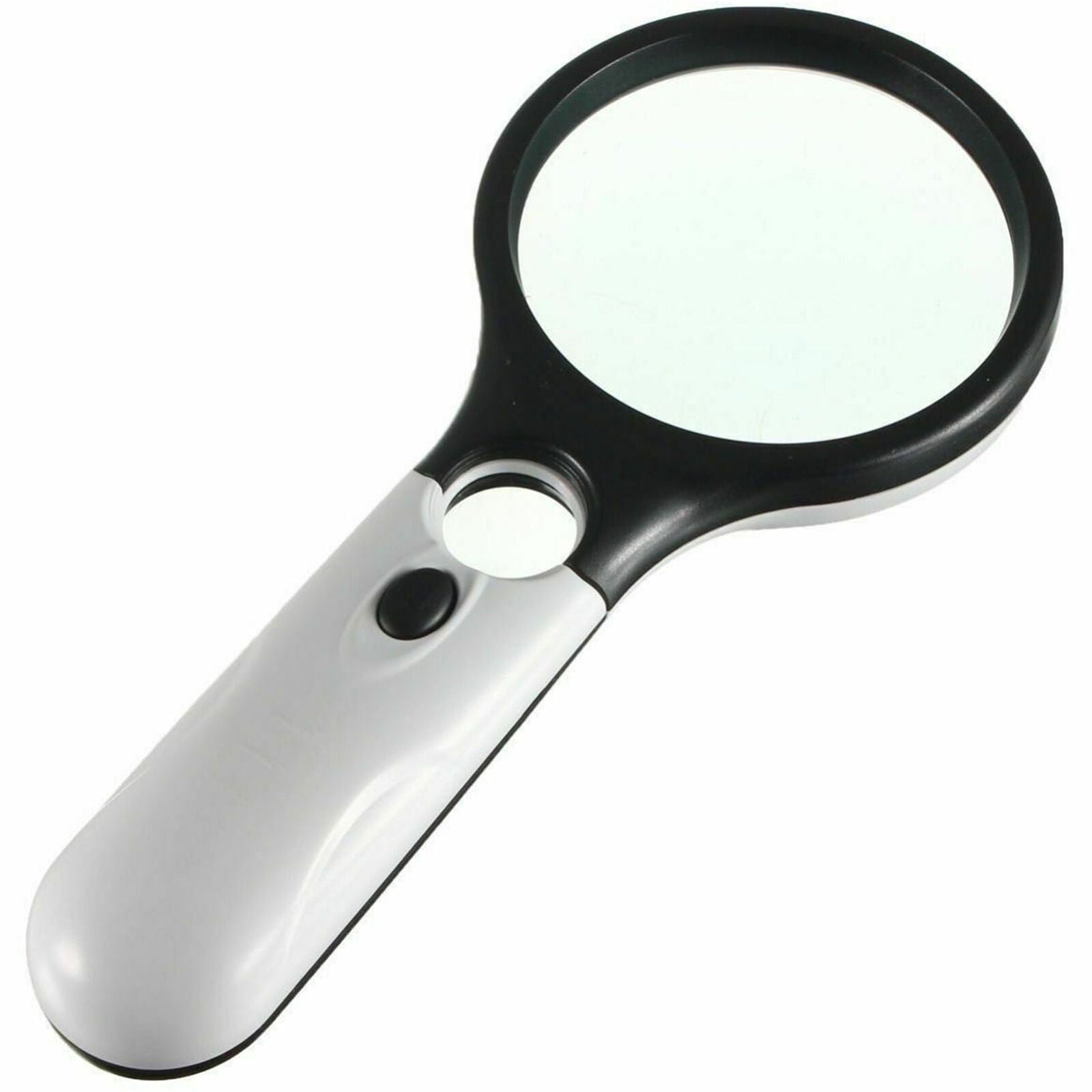 3LED Light 45X Handheld Magnifier Reading Magnifying Glass Lens Jewelry Loupe