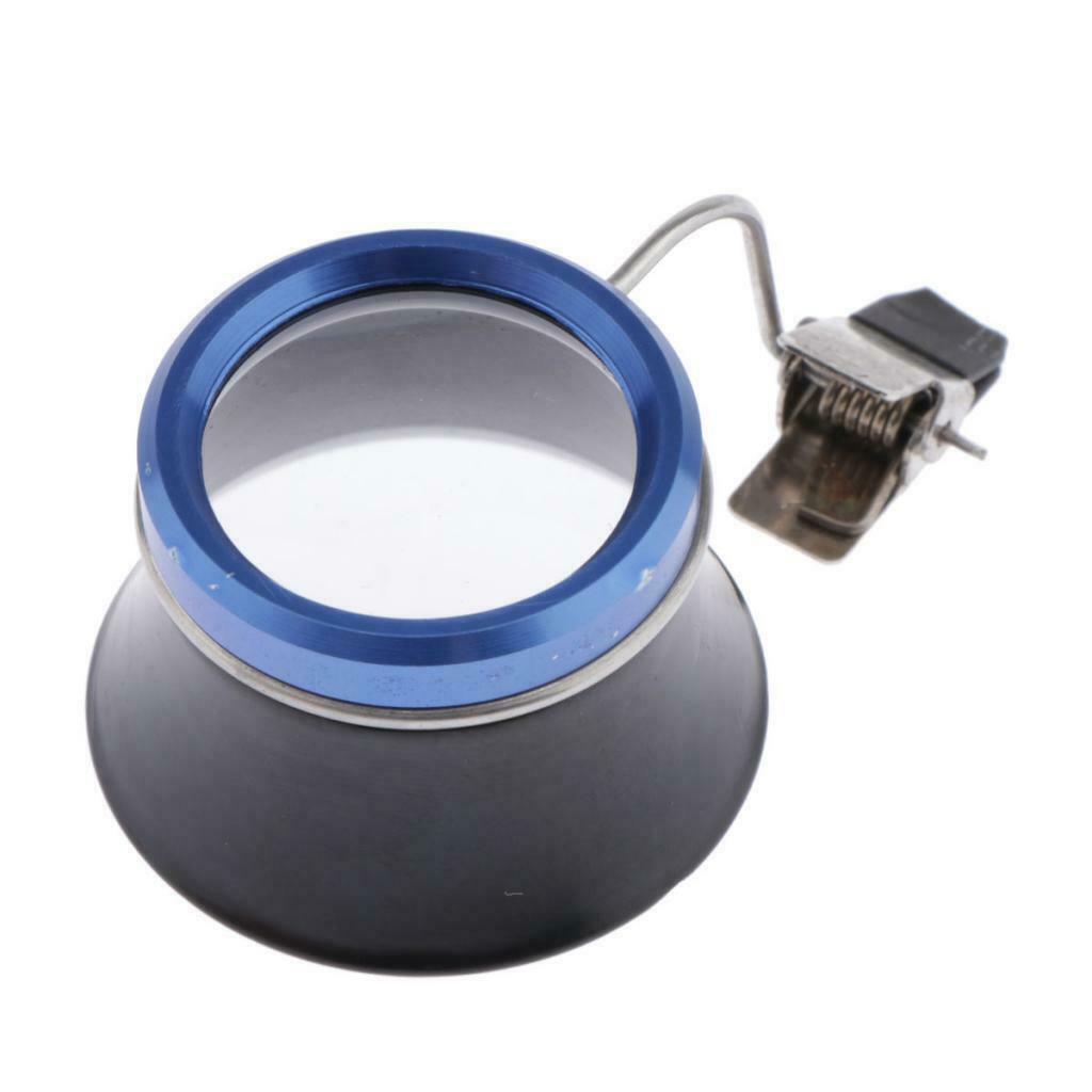 Metal Magnifier Eye Glasses Eyepiece Lens For Watches Jewelry Repair -5x