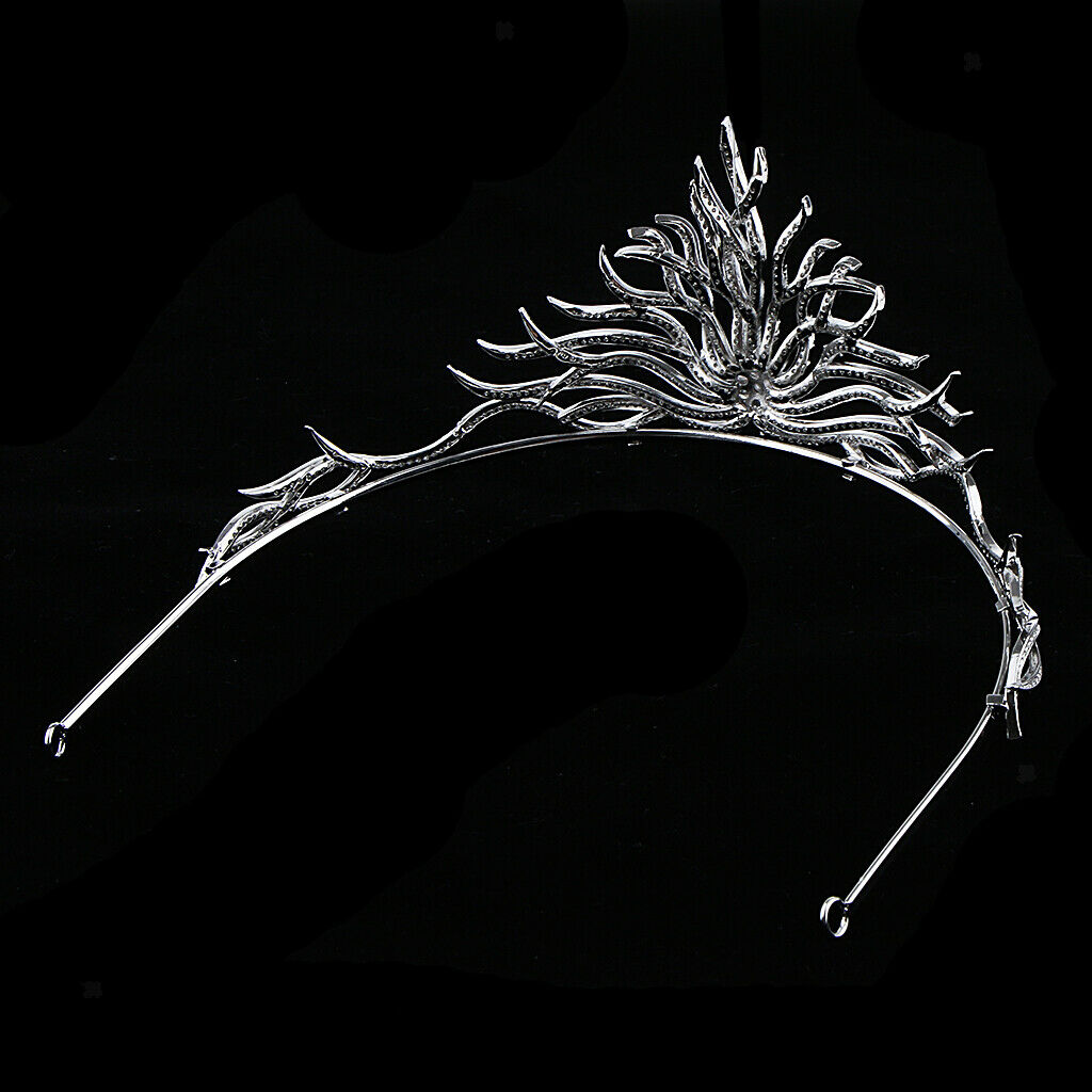 Women Girl Wedding Party Crown Tiaras Prom Pageant Rhinestone Headwear