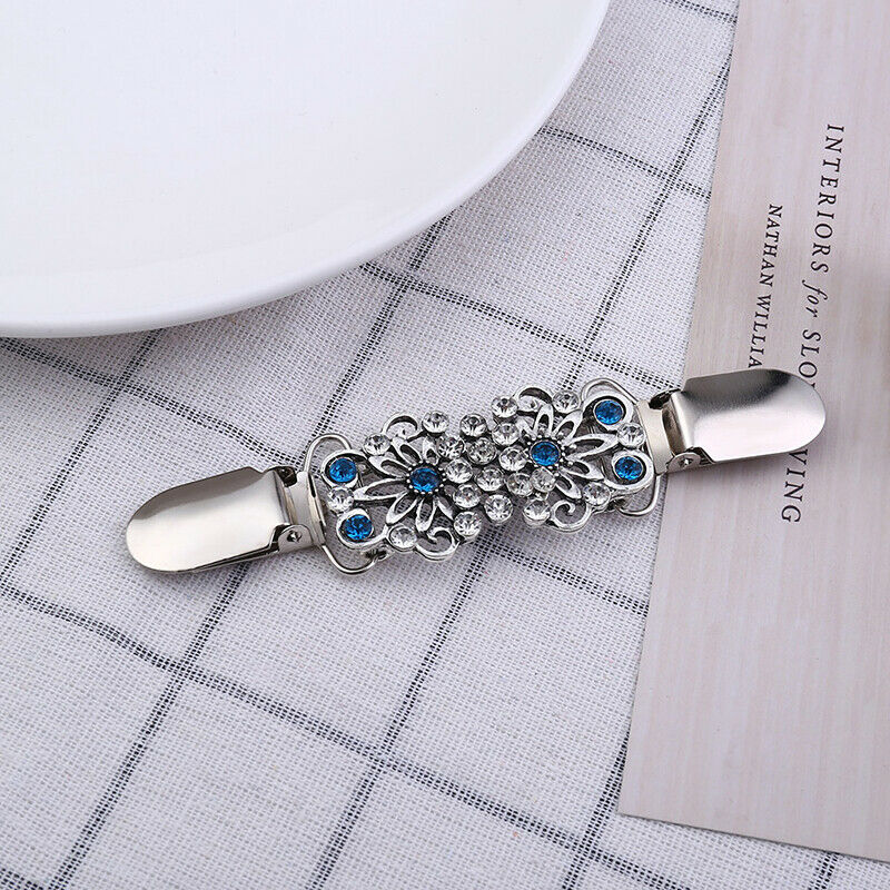 Women Cardigan Sweater Blouse Shawl Clips Brooch Shirt Collar Duck Clip C.l8