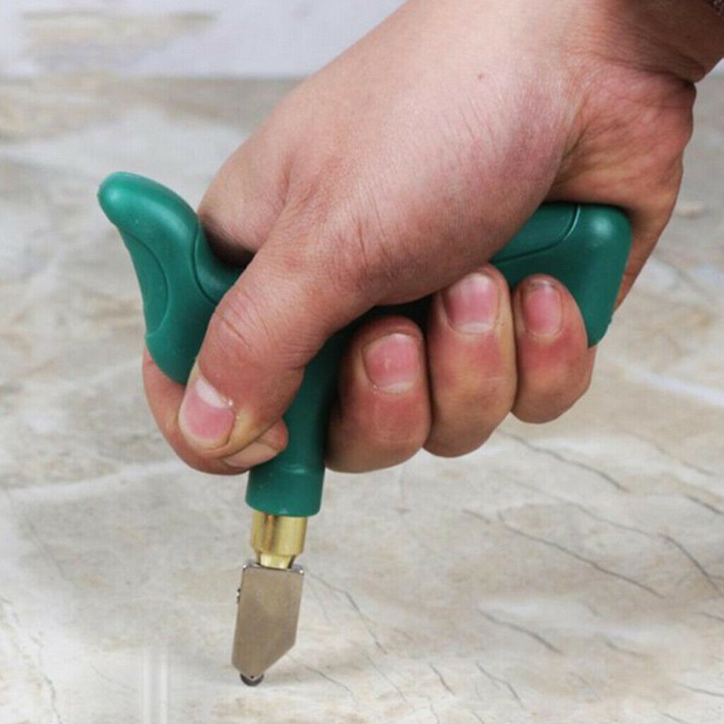Glass Cutter Diamond Glass Tile Opener Kit, Oil Tile Cutter With Handle For
