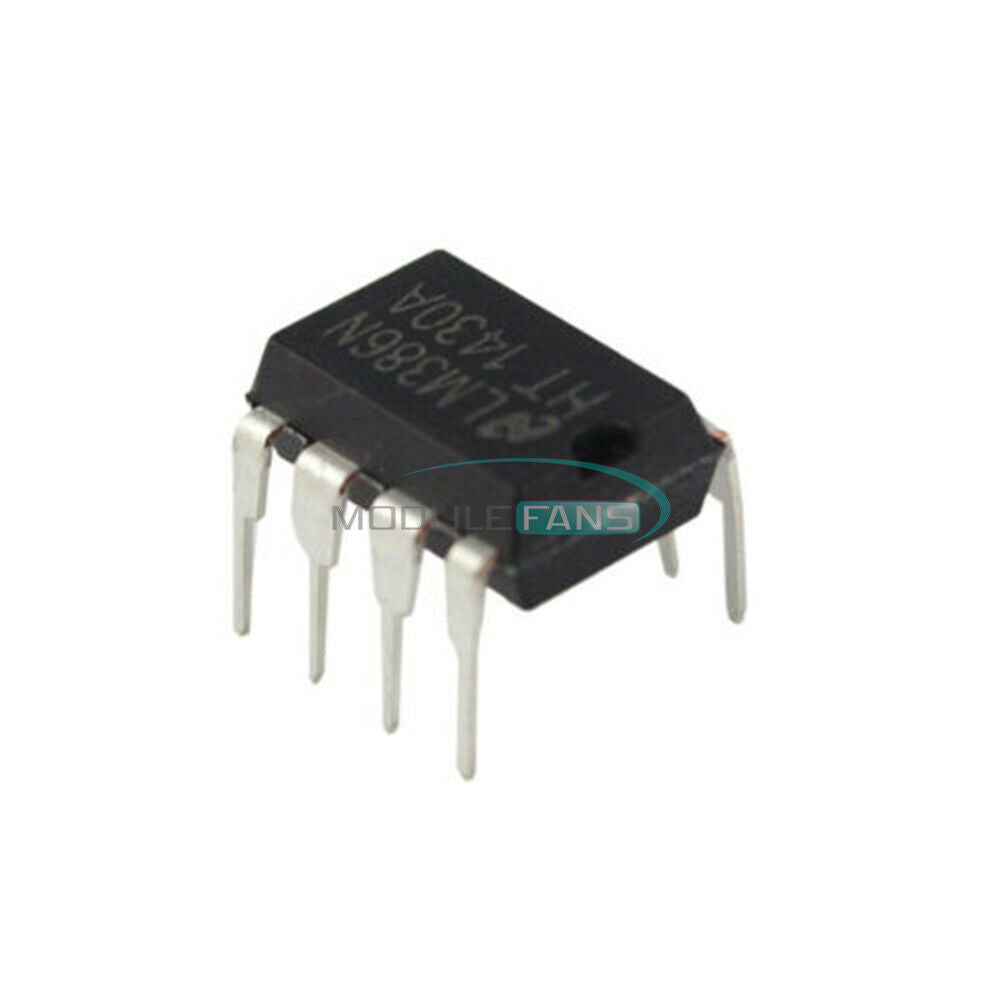 100PCS LM386N LM386 DIP-8 Audio Power AMPLIFIER IC Test Equipment