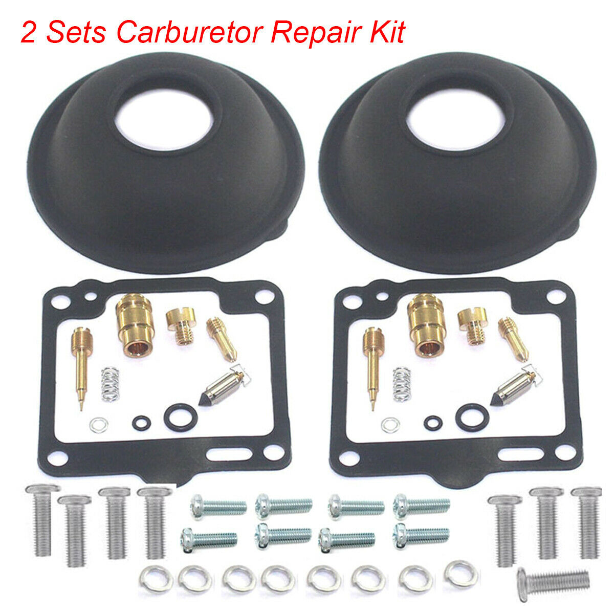 2 Sets of Motorcycle Oiler Repair Kits For Yamaha XV750 Virago 750 1988-1997