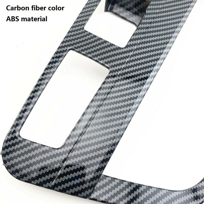 for MG 6 MG6 2020 2021 Carbon Fibre Car Central Control Gear Shift Panel DecM2O5