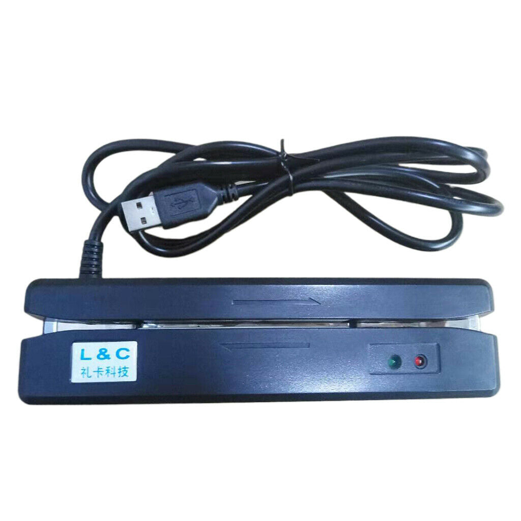 LC-402U 2 Track USB Magnetic Stripe Swipe Bank Credit Debit POS Card Reader