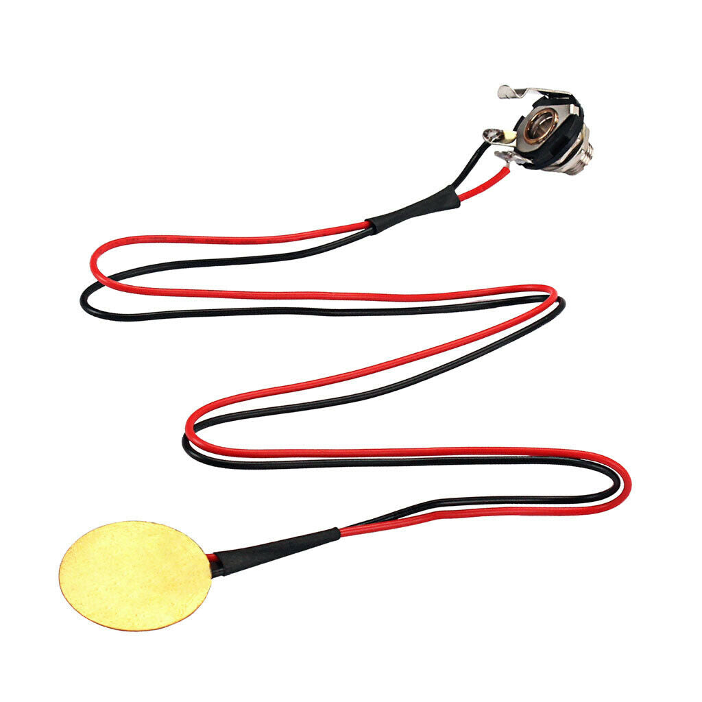 Piezoelectric Transformer Pre-Wired Amplifier With Piezo Spindle Pickup