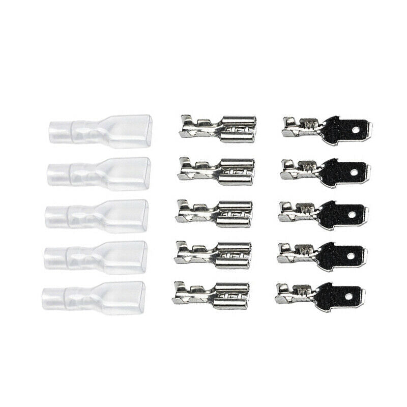 360PCS Motorcycle Scooter Bullet Male & Female Cable Wire Connector Terminal Box
