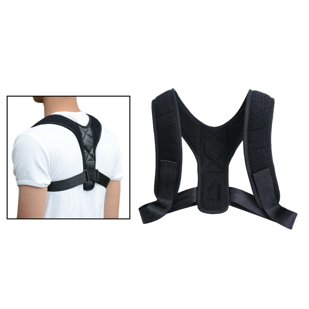 Posture Corrector Clavicle Support Back Straight Shoulder Brace Strap Correction